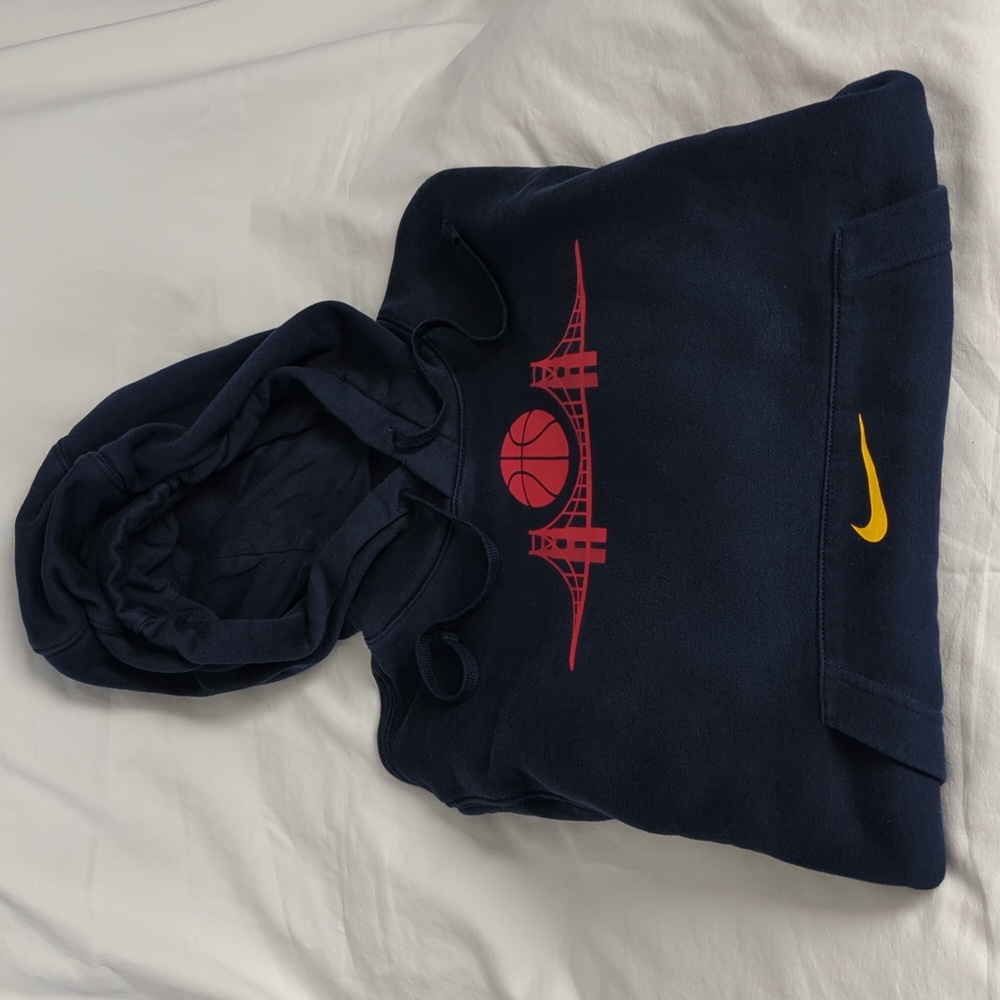 Nike NBA Golden State Warriors City Edition Pullover Hoodie (Size S)